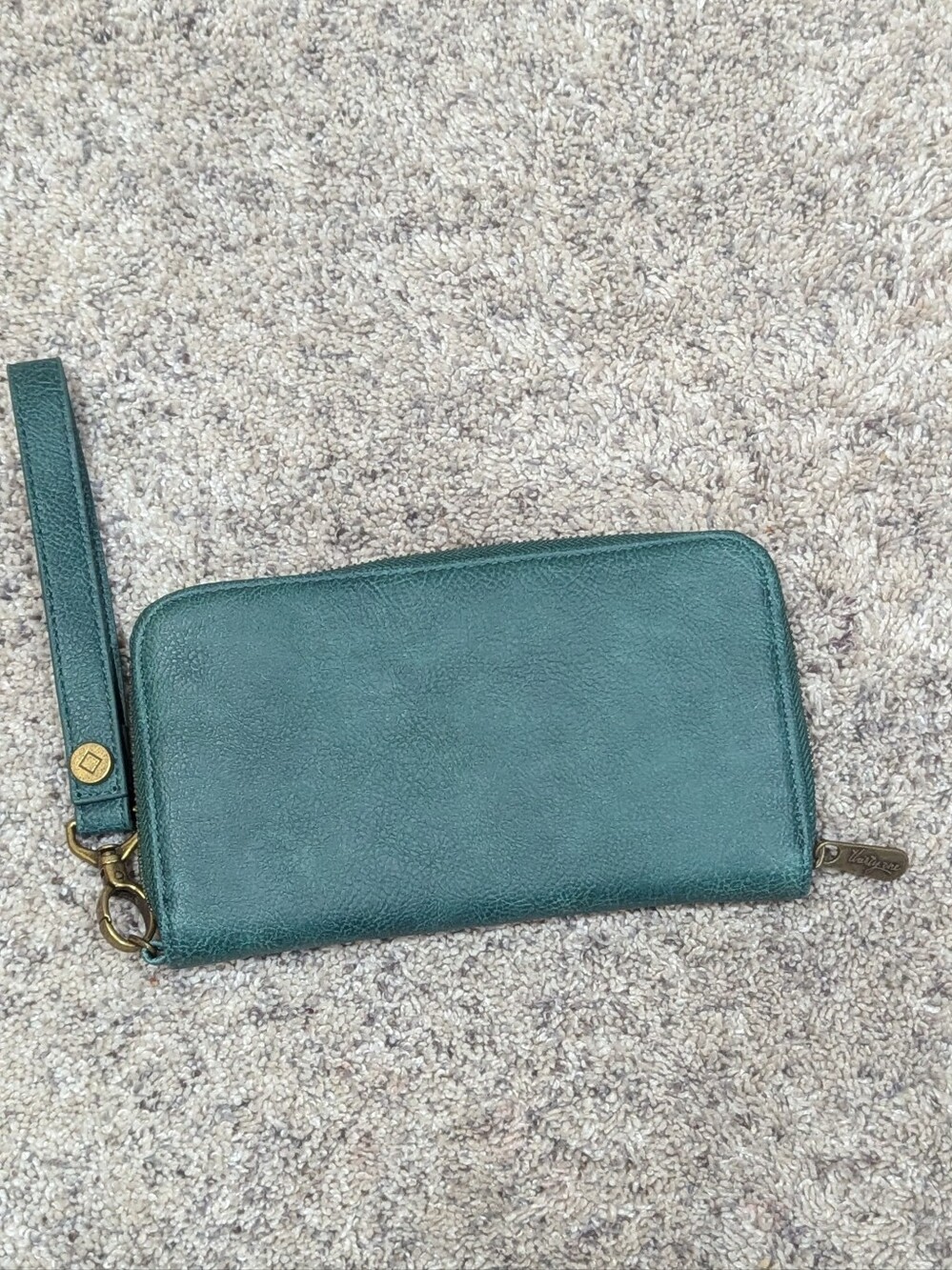 Thirty One - Teal Vegan Leather Wristlet Wallet